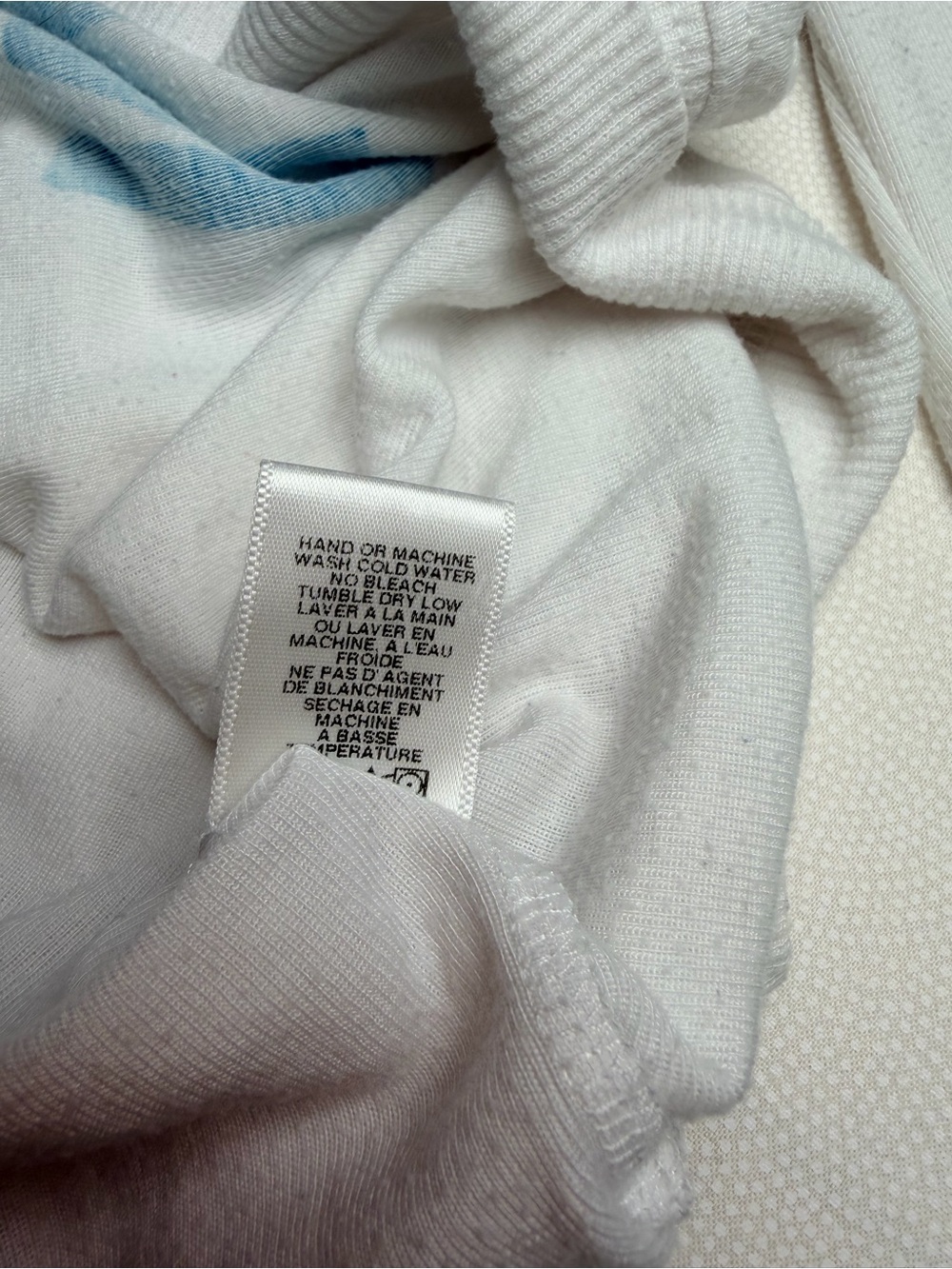 Wildfox Stop and Smell the Ocean Sweatshirt Women S White Graphic USA Made - Picture 5 of 7
